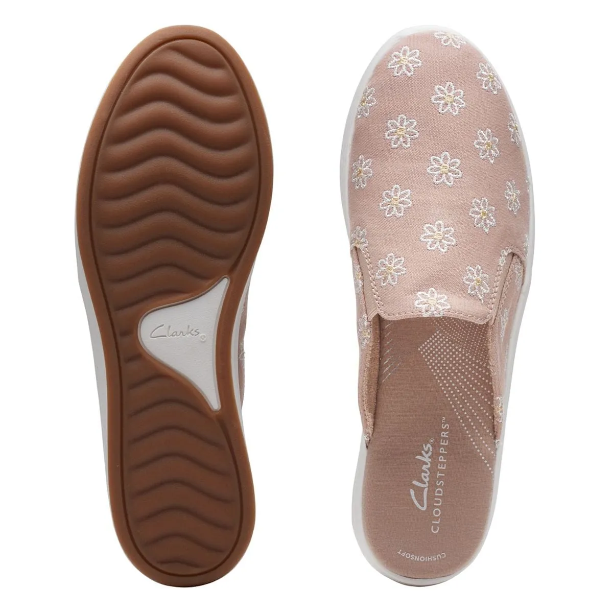 Clarks Women's Breeze Shore Shoes- Taupe Combination